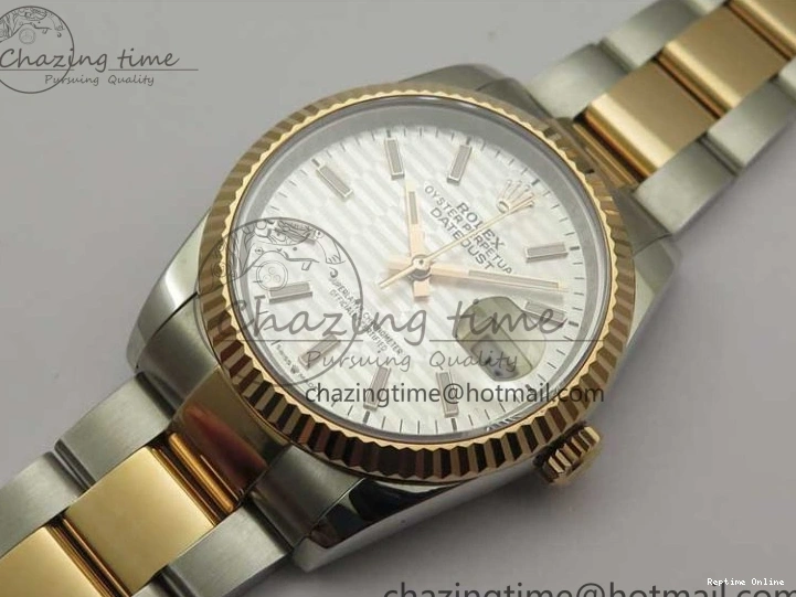 0401 DateJust 36 SS RG 126231 BP Maker 1:1 Best Edition Silver Dial on Oyster Bracelet EasyMatch 2511